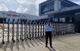 Nhân viên bảo vệ thành long tại KCN Điện NAm Quảng Nam
