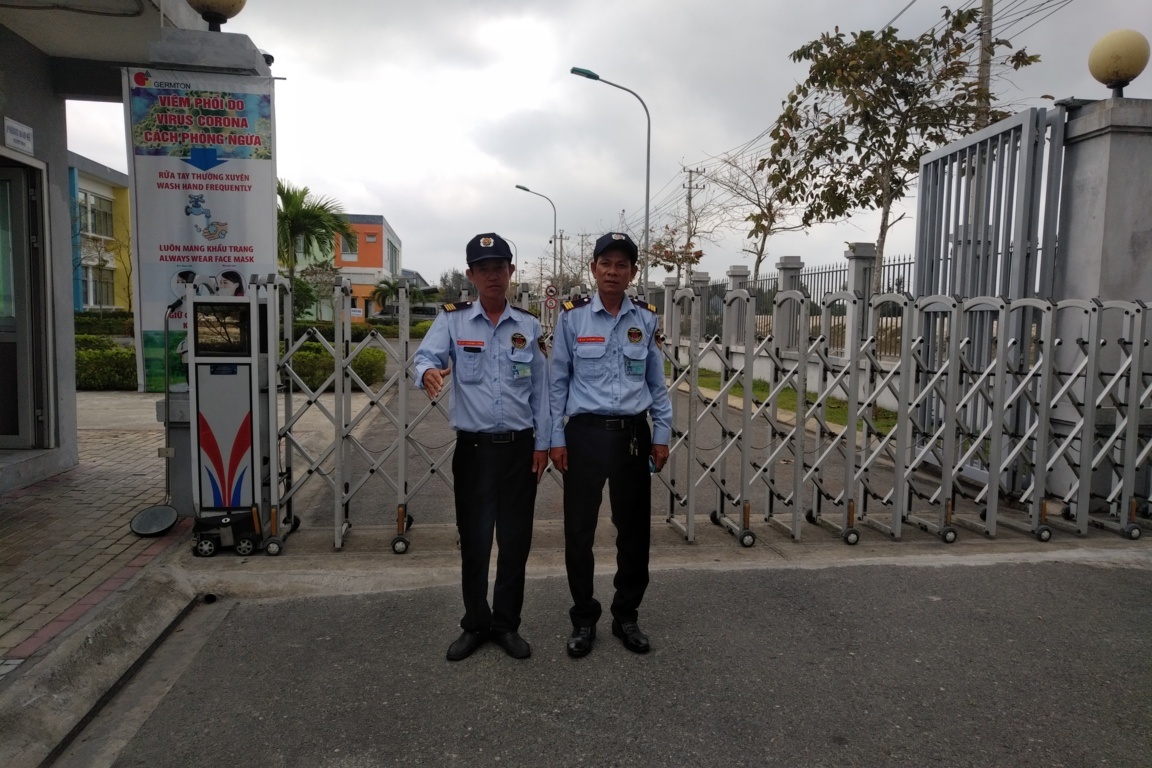 Bảo vệ ở KCN Thọ Quang SƠn Trà