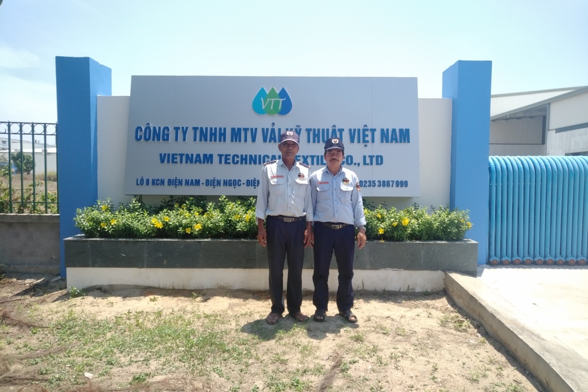 Bảo vệ nhà máy vải kỹ thuật ở Điện Bàn