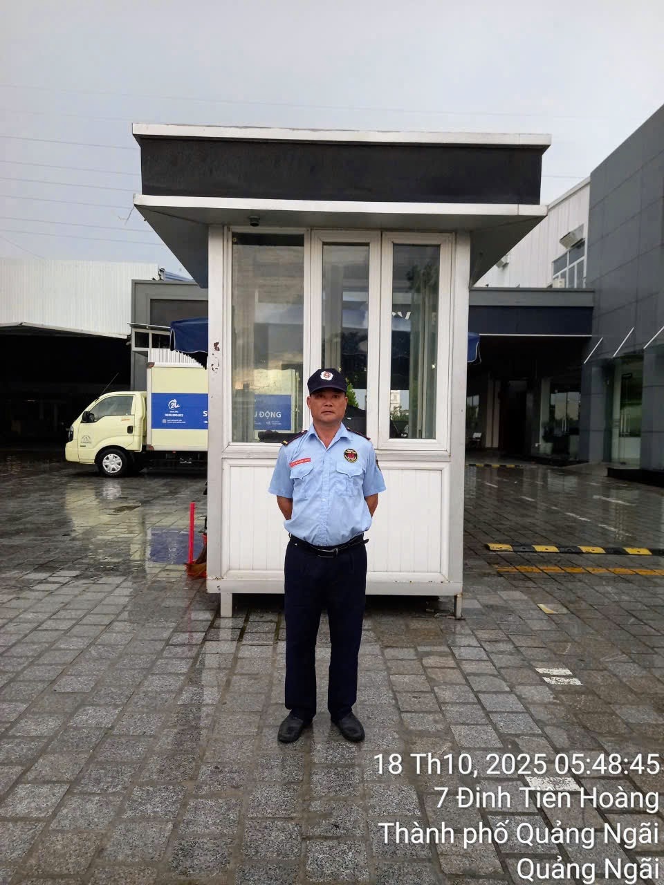 Dịch vụ bảo vệ Showroom THACO Quảng Ngãi – Thành Long triển khai lực lượng chuyên nghiệp