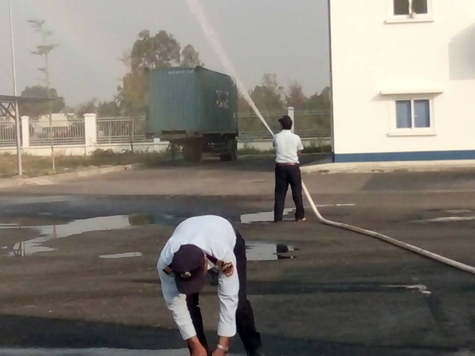 Tập huấn PCCC khách hàng ở Tam Kỳ