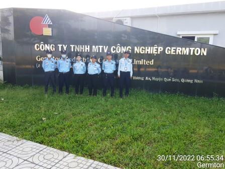 Bảo vệ nhà máy Germton Quế Sơn