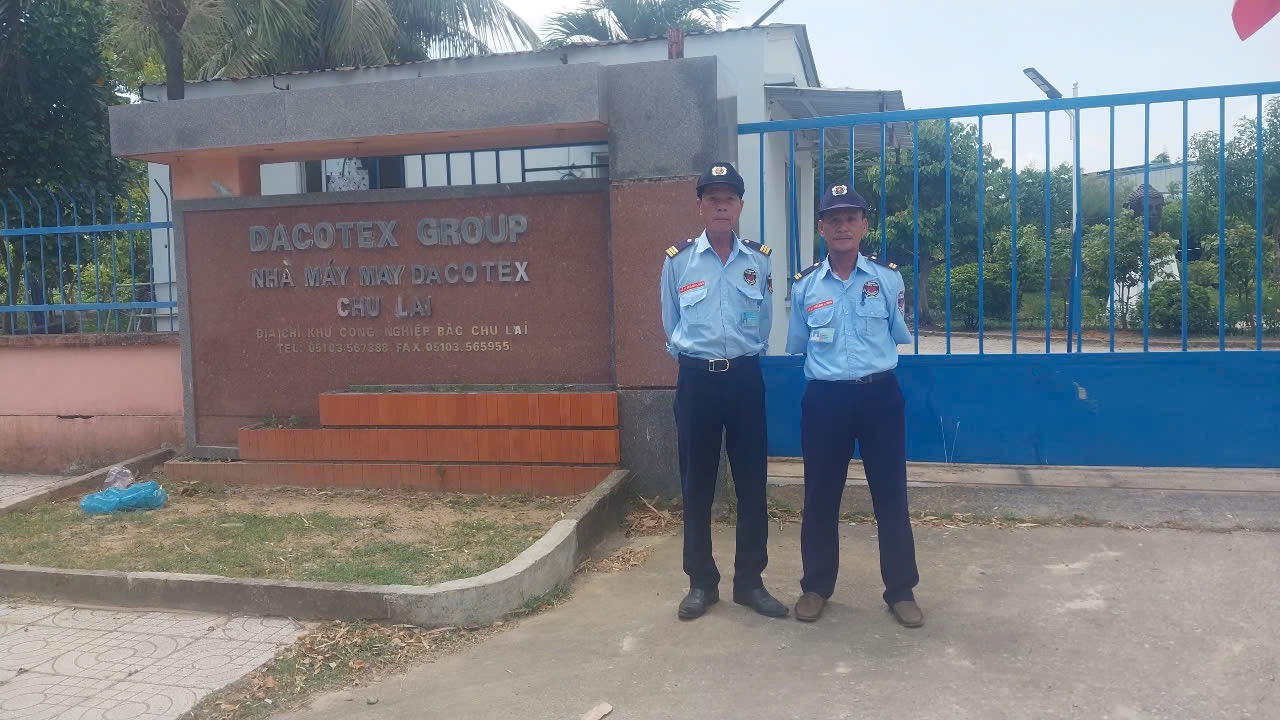 Nhân viên bảo vệ tại Núi Thành