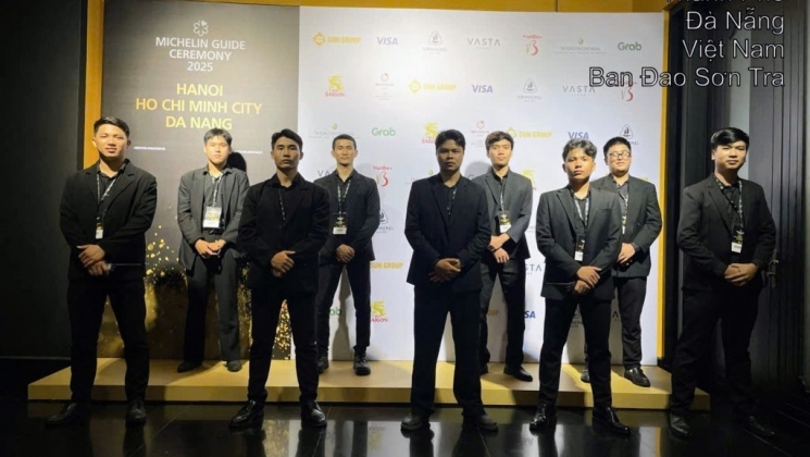 Bảo vệ cho Michelin Guide 2025 tại Đà Nẵng